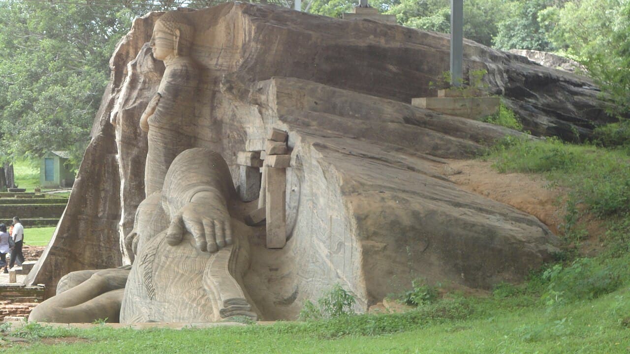 Gal Viharaya, a cultural site in Polonnaruwa
