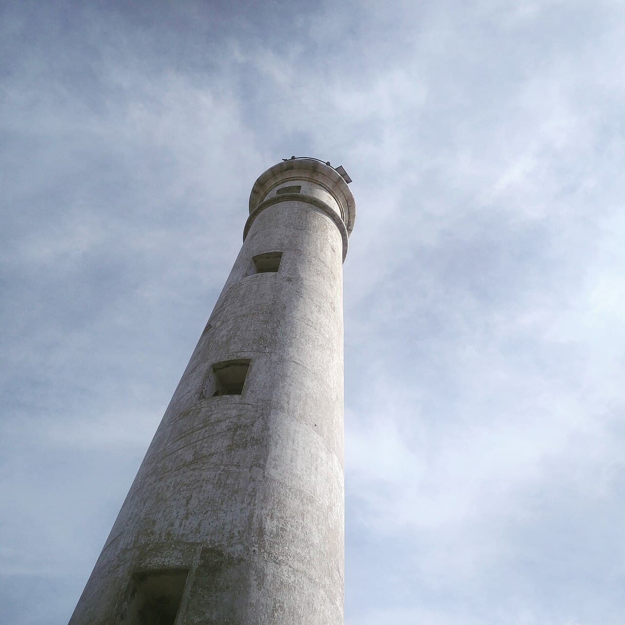 The lighthouse at Point Pedro, the northernmost point of Sri Lanka