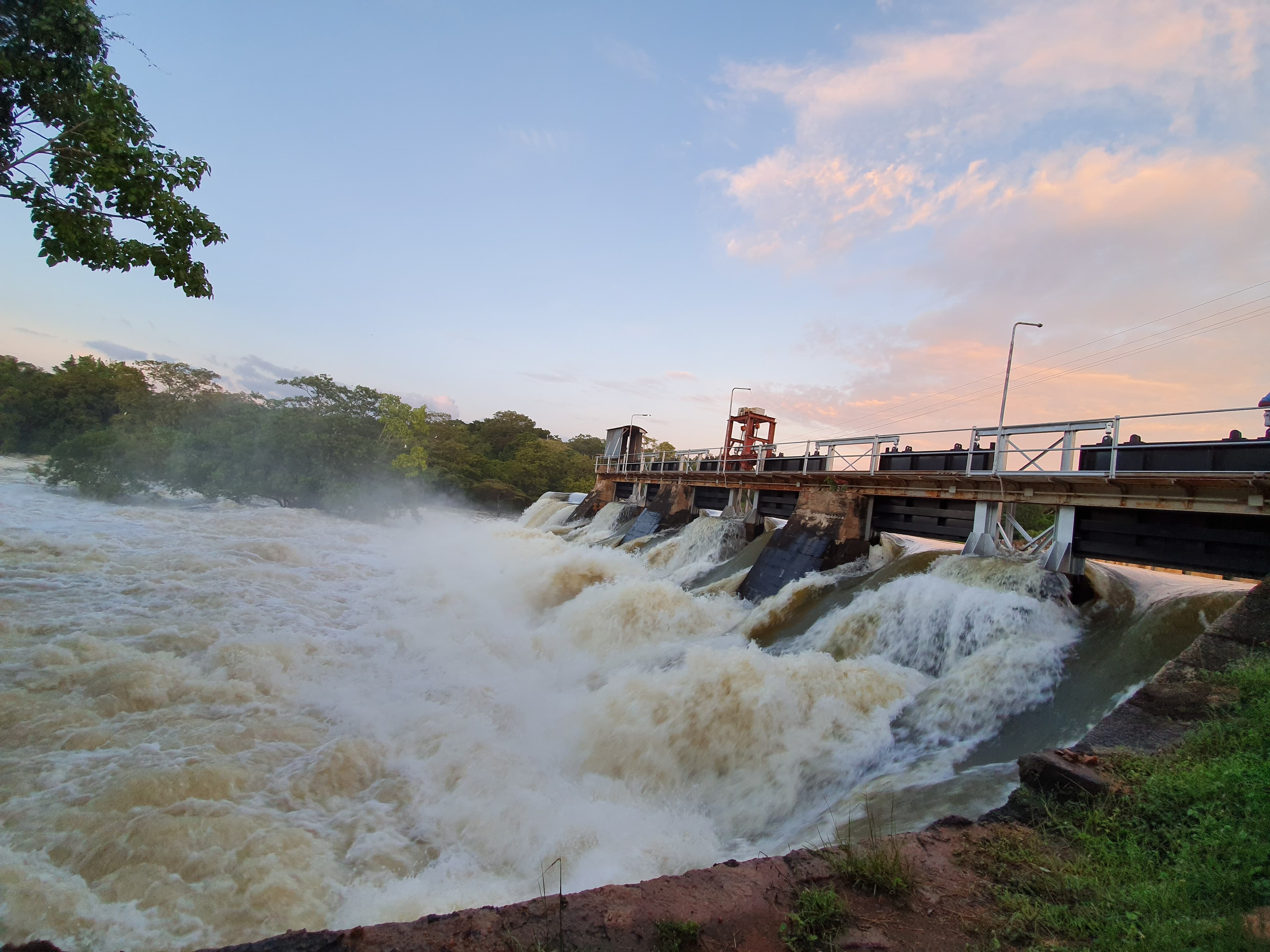 Nachchaduwa Wewa reservoir near Anuradhapura