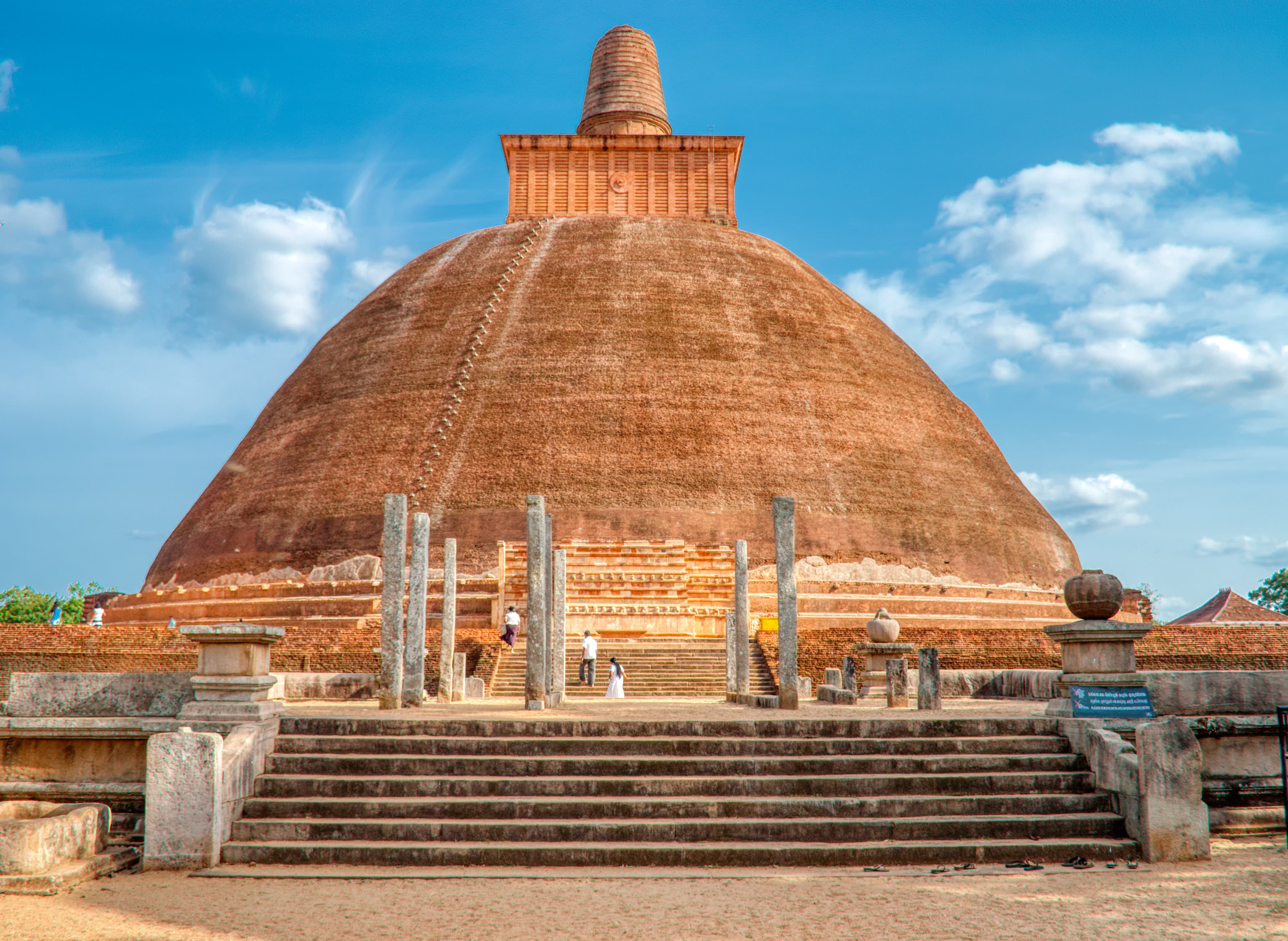 Jetavanaramaya, a cultural site in Anuradhapura